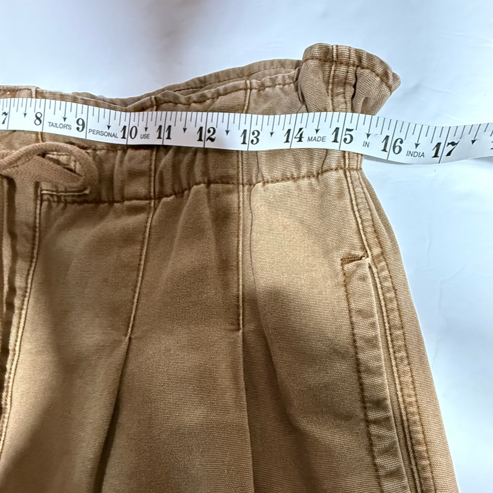 Free People Brown Paperbag Waist Jogger Pants - Picture 8 of 14